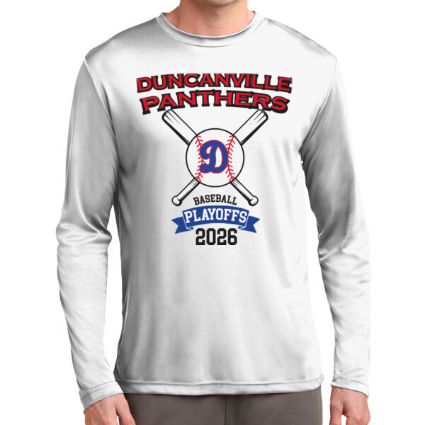 D'Ville Playoffs 26 - Unisex Poly Long Sleeve T-Shirt Thumbnail